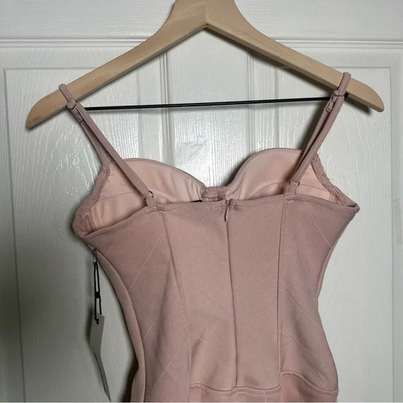 Haute Monde Pink Bodysuit - Picture 9 of 14